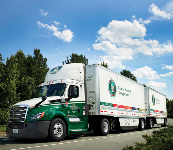 OD Truck on Sunny Day